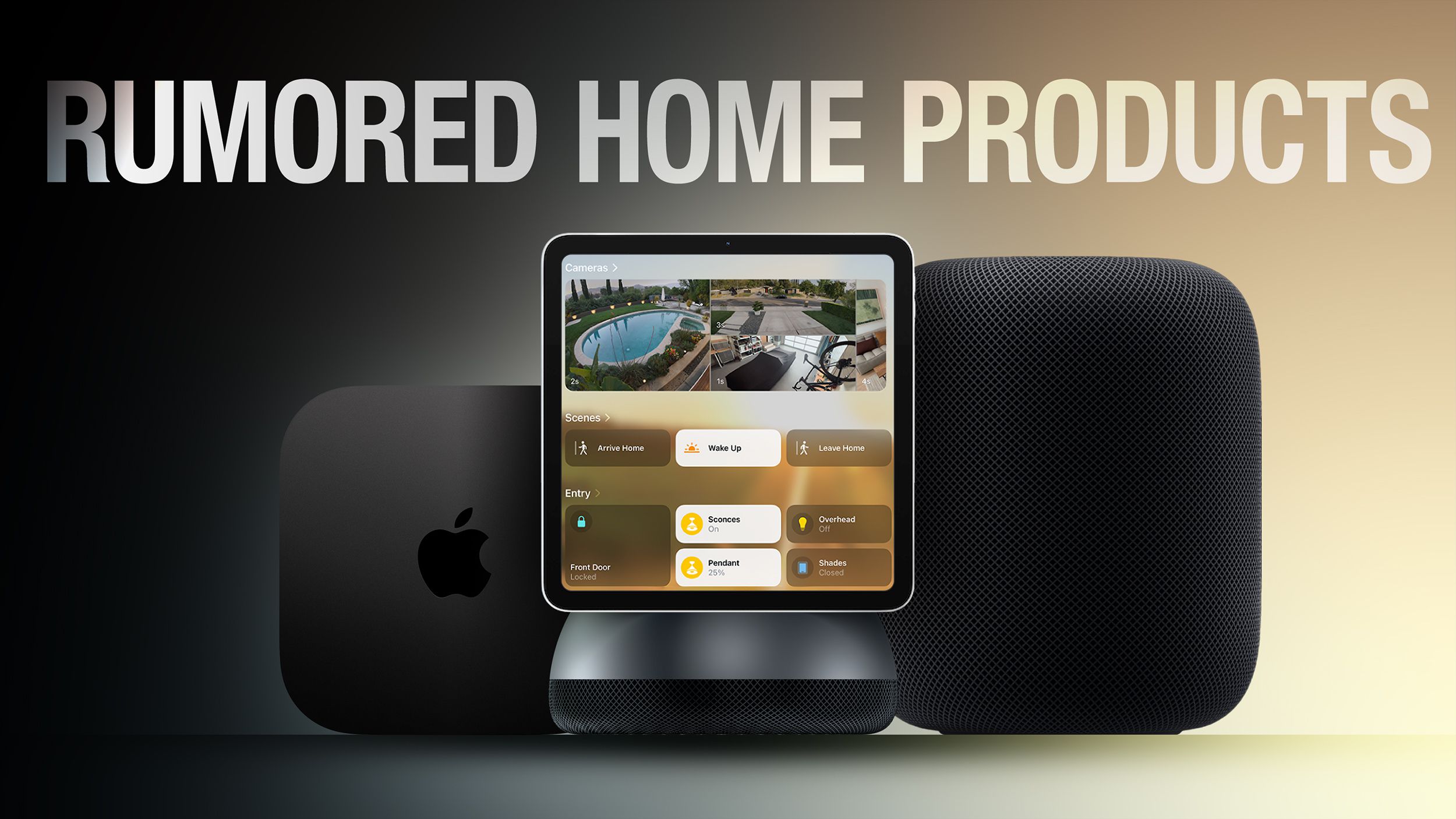 Apple 智慧家庭傳聞一次浮出 4 款|7 吋中樞約 350 美元,仍未發表