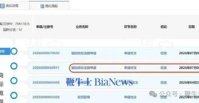 華為「世界」汽車商標突撤回|初審通過 41 天後申請退場